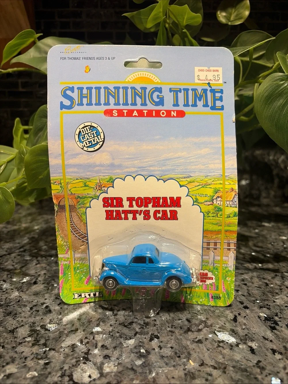 Ertl Shining Time Station Sir Topham Hatt's Car 4388 Die-cast Thomas Tank Engine
